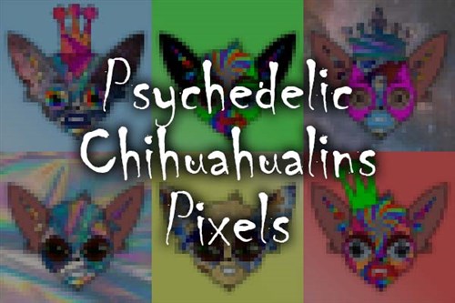 Psychedelic Chihuahualins Pixels Project Article Image
